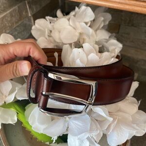 Johnston & Murphy Genuine Leather Belt